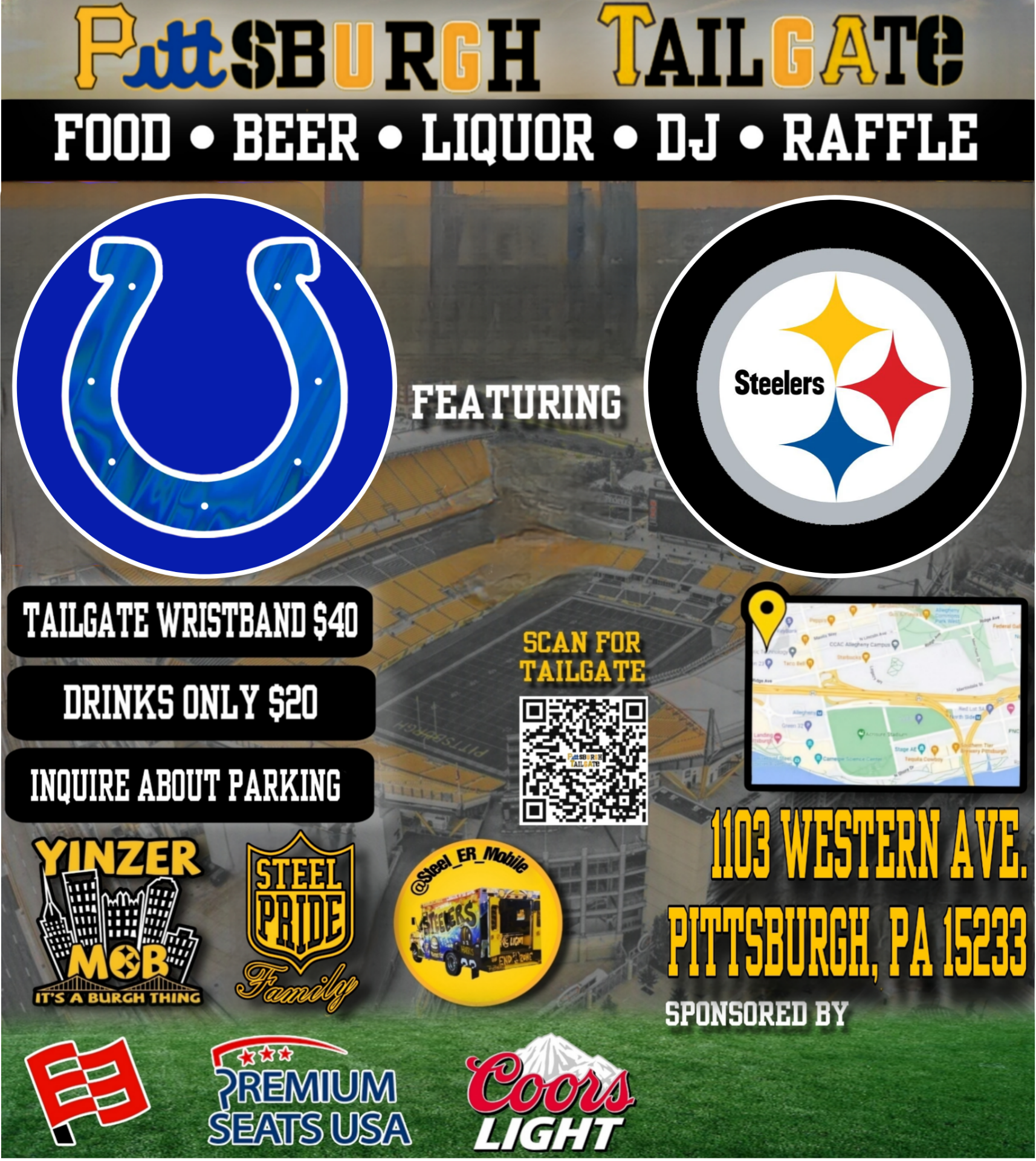 FLYER - Steelers v Colts